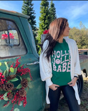 Load image into Gallery viewer, Holly Jolly Babe Tee

