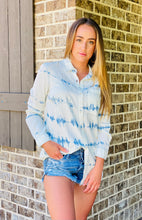Load image into Gallery viewer, Chambray Tie Dye Top
