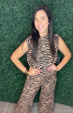 Load image into Gallery viewer, Zebra Jumpsuit
