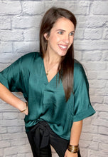 Load image into Gallery viewer, Hunter V Neck Blouse
