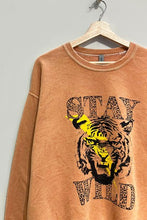 Load image into Gallery viewer, Stay Wild Apricot Graphic Sweatshirt
