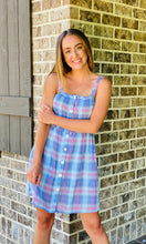 Load image into Gallery viewer, Plaid Mini Dress
