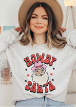 Load image into Gallery viewer, Howdy Santa Sweatshirt
